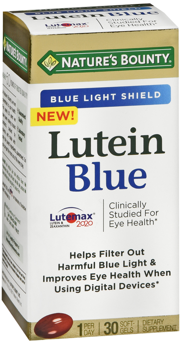 LUTEIN BLUE SGC 30 CT NAT BOUNTY