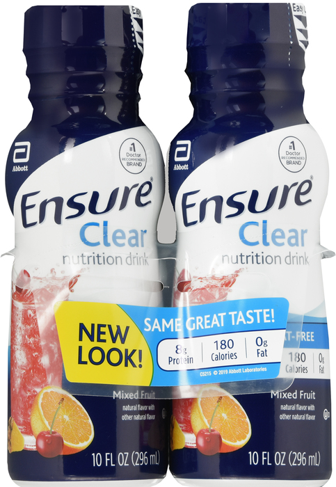 Ensure Clear Nutrition Drink 10oz Mixed Fruit 4ct