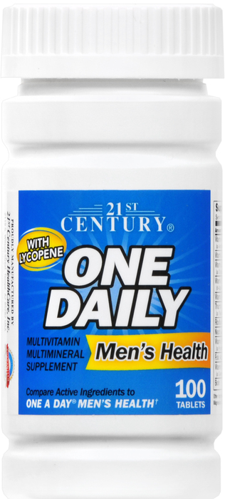 21st Century One Daily Men's Health Tablets 100ct