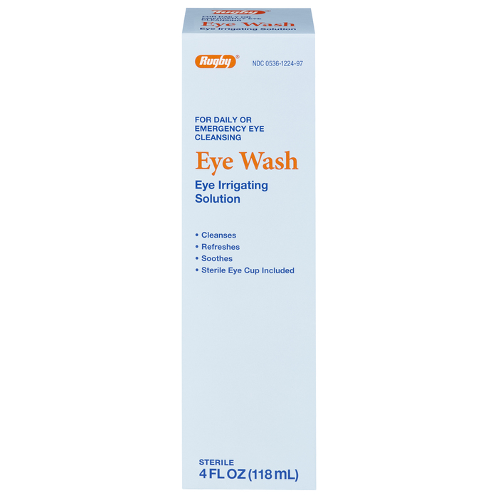 EYE WASH IRRIGATION SOLUTION 118ML RUGBY