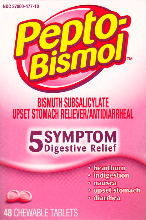 Pepto Bismol Chewtab Original 48ct