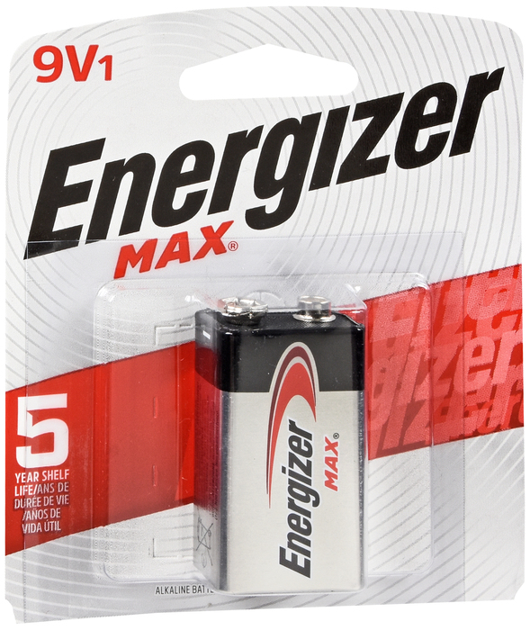 ENERGIZER MAX ALK 9 VOLT 522BP1 SINGLE