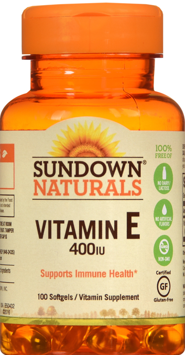 VIT E 400IU DL-ALPHA SGT 100CT SUNDWN