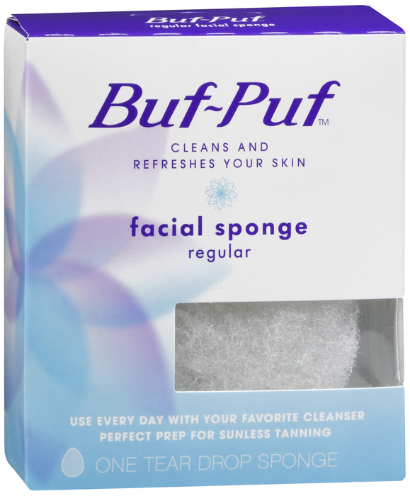 Buf-Puf Facial Sponge Regular 1ct