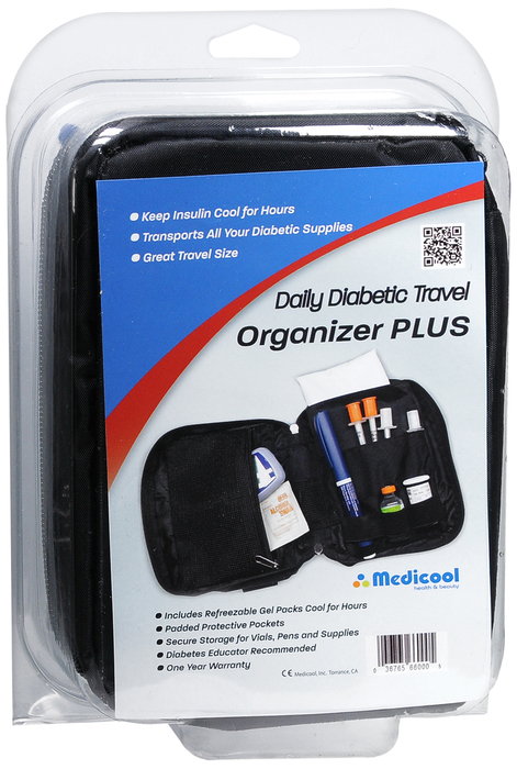 Medicool Daily Diabetic Organizer Smart Case 1ct