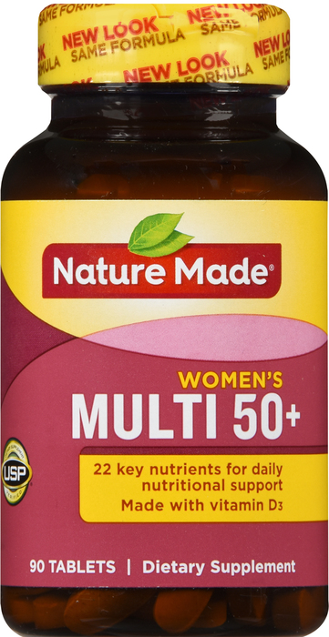 Nature Made MULTIVIT WOMEN 50+ TAB 90ct