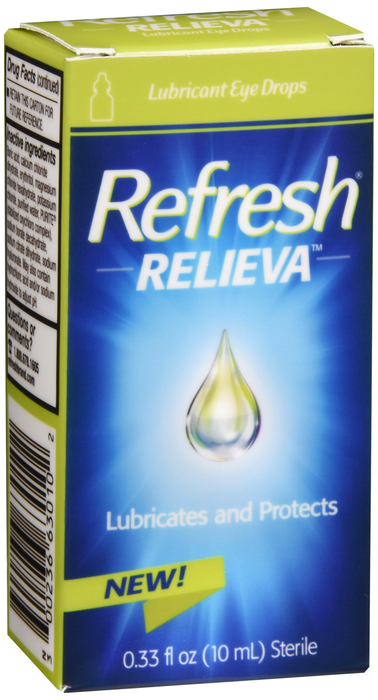 REFRESH RELIEVA LUBE&PROT EYE DROPS 10ML