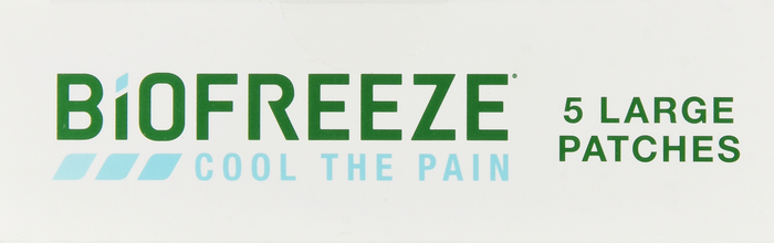 Biofreeze Menthol Pain Relief Gel Packets Large 5ct