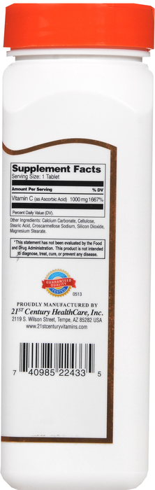 21st Century Vitamin C-1000mg Tablets 110ct