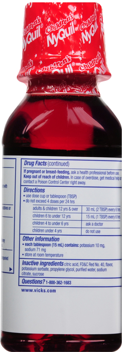 NYQUIL CHILD COUGH & COLD LIQ 8OZ