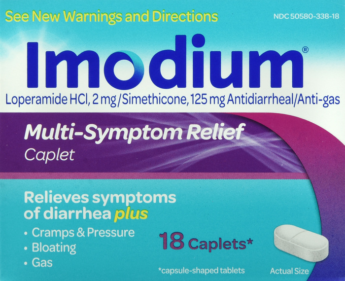 Imodium Anti-Diarrheal Multi-Symptom Relief Caplets 18ct