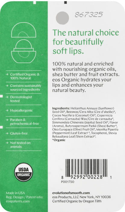 EOS LIP BALM SWEET MINT 1CT