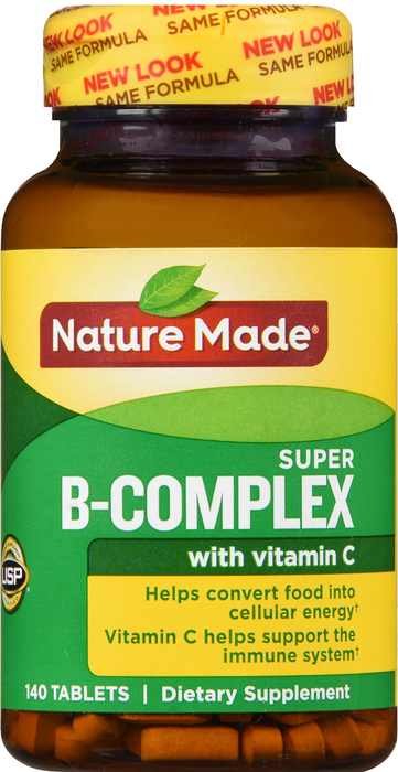 Nature Made SUPER B COMPLEX TABLET 140ct