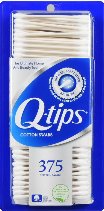 Q-Tips Cotton Swab 375ct