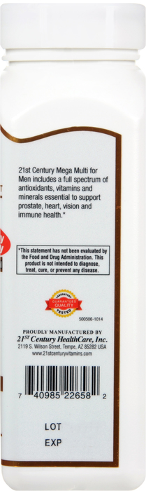 21st Century Mega Multivitamin For Men Tablets 90ct