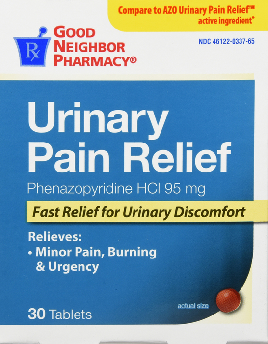 Good Neighbor Pharmacy Urinary Pain Relief Tablets 30ct