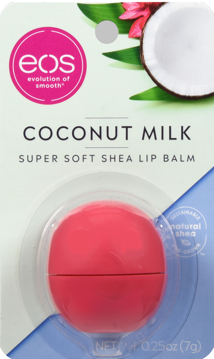 EOS Coconut Milk Visibly Soft Lip Balm 0.25oz