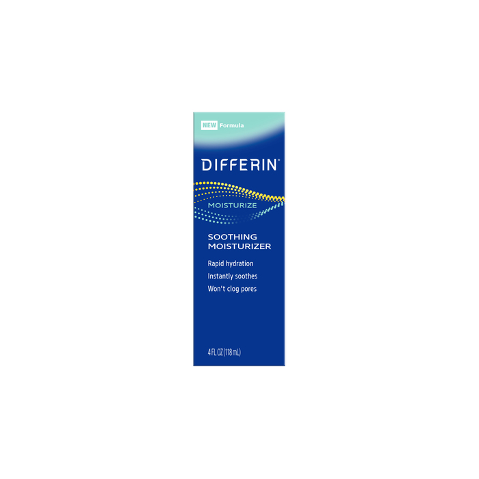 Differin Soothing Moisturizer Lotion 4oz