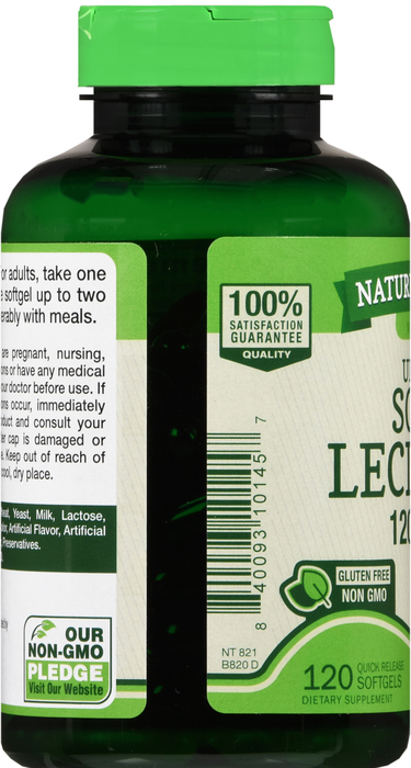 LECITHIN 1200MG SGC 120CT NAT TRUTH