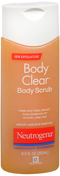 NEUTROGENA BODY CLEAR BODY SCRUB 8.5OZ