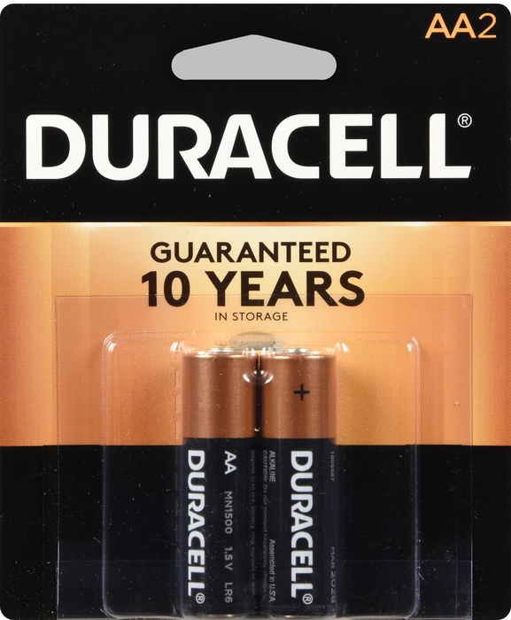 DURACELL COPPERTOP AA 2CT