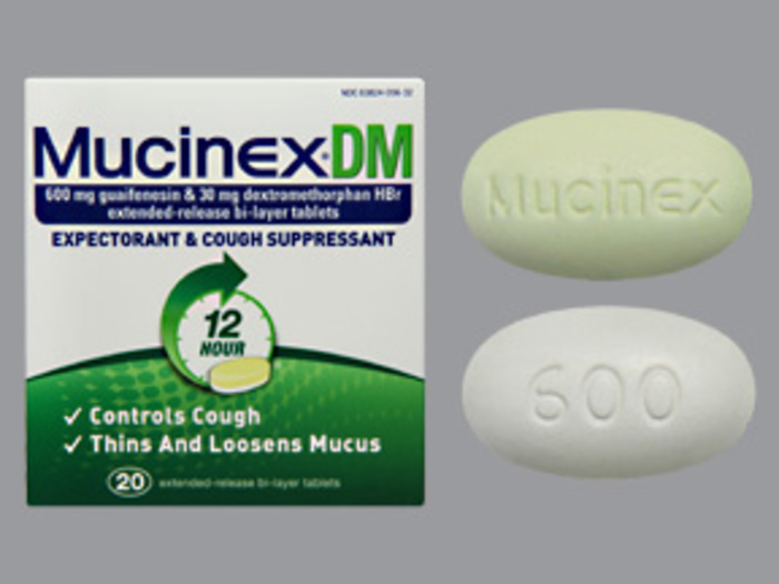 Mucinex DM 600mg 12HR Tablets 20ct