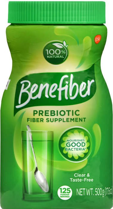 Benefiber Fiber Supplement Powder 125 Servings 17.6oz