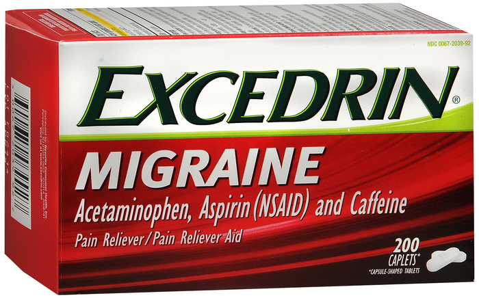 EXCEDRIN MIGRAINE CAPLET 200CT