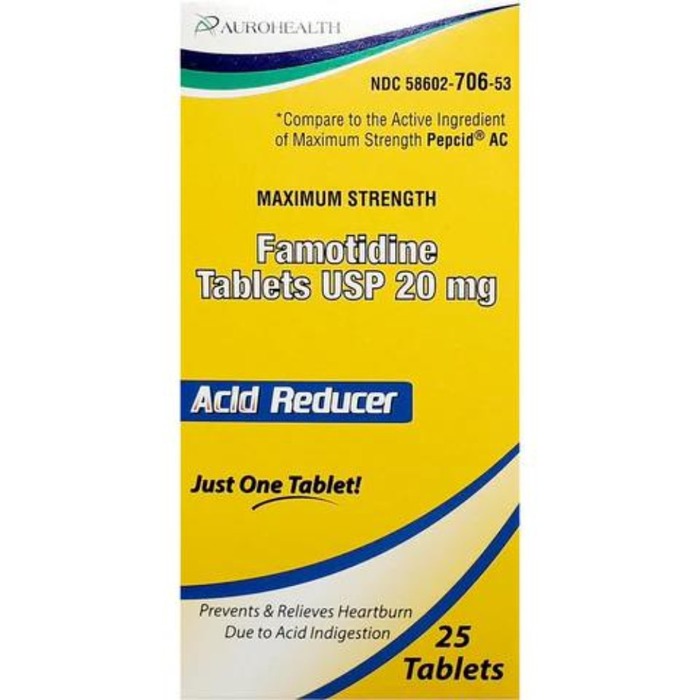 Good Neighbor Pharmacy Acid Reducer Famotidine 20mg Tablets 25ct