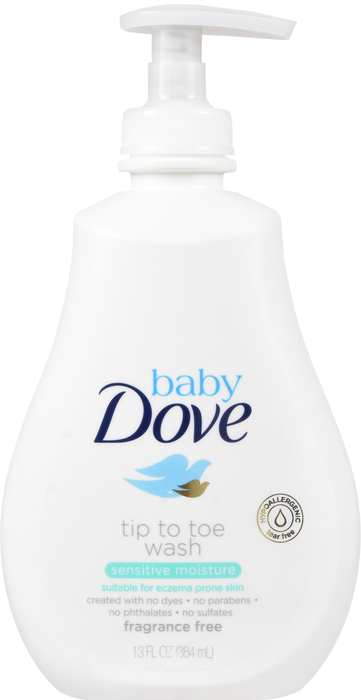 Dove Sensitive Moisturize Baby Wash 13oz