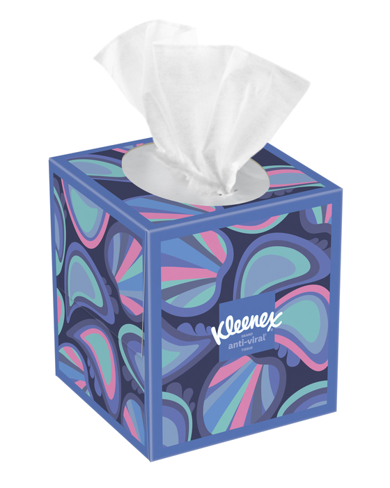 Kleenex Anti-viral Facial Tissue 27x55ct