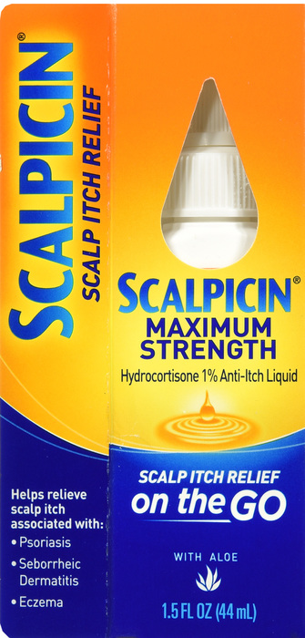 Scalpicin Maximum Strength Scalp Itch Relief 1.5oz