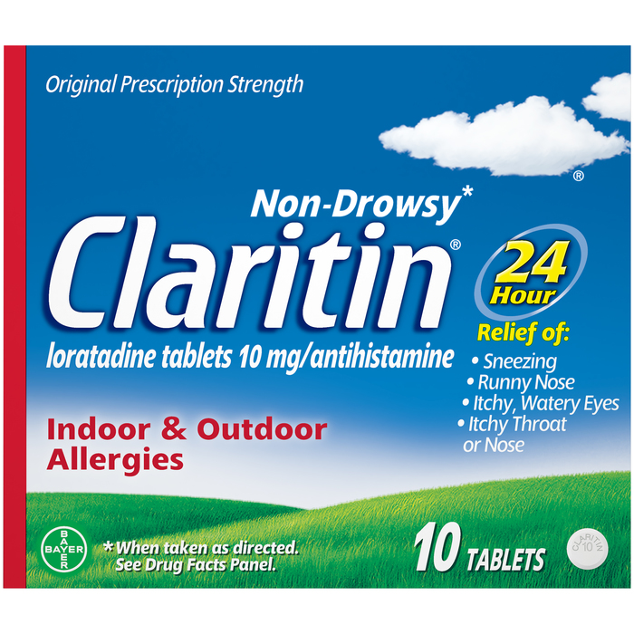 CLARITIN 24HR 10 MG TAB 10