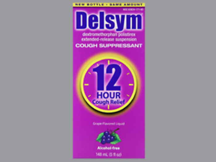 Delsym 12 Hour Extended Release Cough Suppressant Grape 5oz