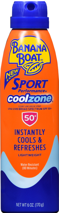 BANANA BOAT SPORT CL ZONE MIST SPF50 6OZ