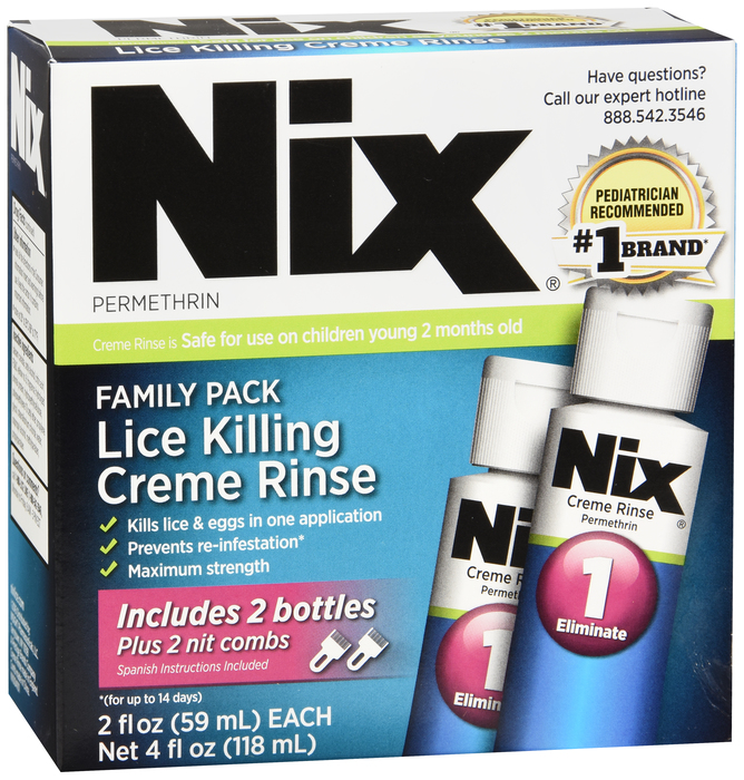 Nix Lice Killing Cream 4oz