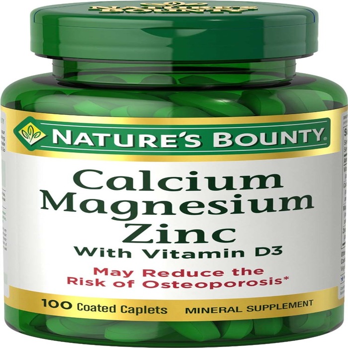 NATURE'S BOUNTY CAL/MAG/ZINC TABLET 100 CT