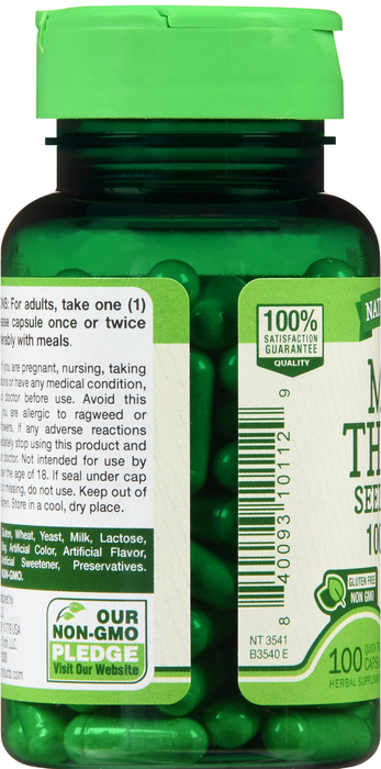 MILK THISTLE 1000MG CAP 100CT NAT TRUTH