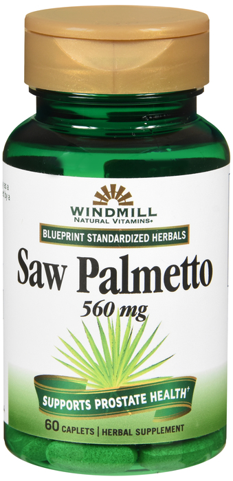 Windmill Saw Palmetto 560mg Caplets 60ct