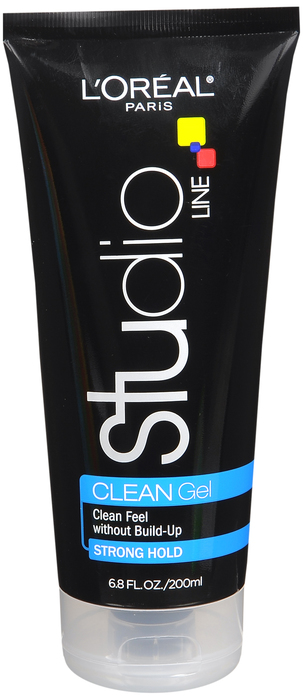 L'Oreal Paris Studio Line Clean Strong Hold Hair Gel 6.8oz