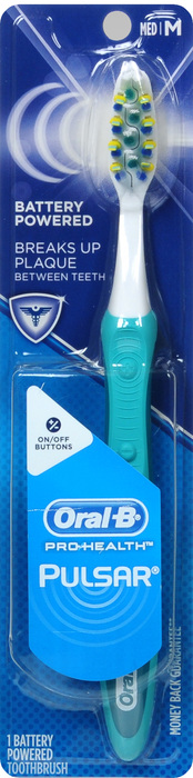 Oral B Pulsar 40 Battery Medium Toothbrush