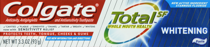 COLGATE TOTAL PLUS WHITEN T/P 3.3OZ