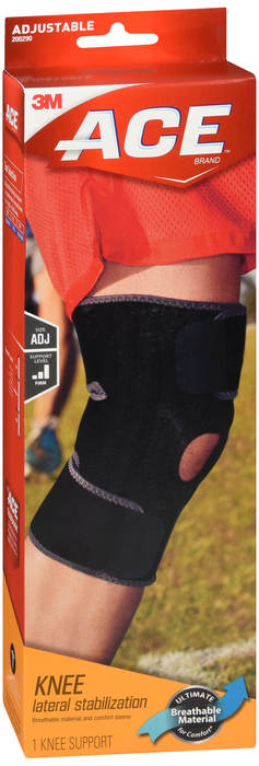 ACE Knee Brace with Side Stabilizers Adjustable1ct