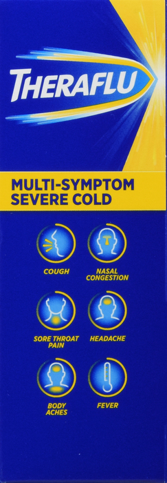 Theraflu Multi-Symptom Severe Cold Lipton Packets 6ct