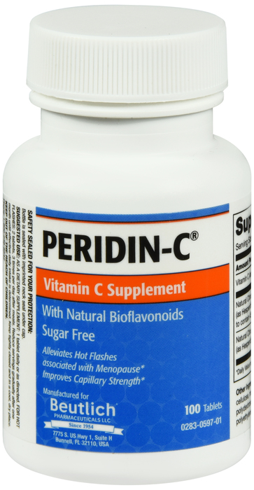 PERIDIN C BIOFLAVONOID TABLET 100CT