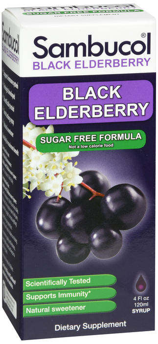 SAMBUCOL BLACK ELDERBERRY S/F SYR 4OZ