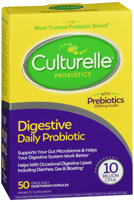 Culturelle Digestive Daily Probiotic Capsules 50ct