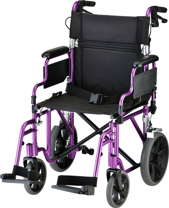 TRANSPORT CHAIR 352P HBKS 19" PURP DS