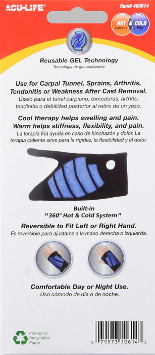 Apothecary Hot & Cold Wrist Therapy Brace 1ct