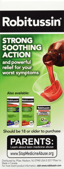 Robitussin Severe MS Liquid C/C/F 4oz